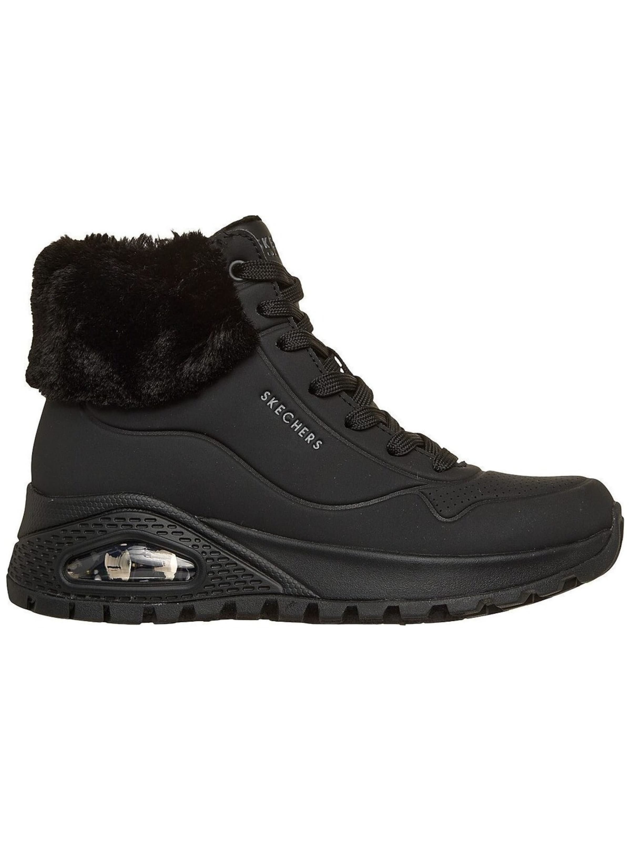 Sneaker alta 'Skechers Uno RuggedFall Air' di SKECHERS in nero