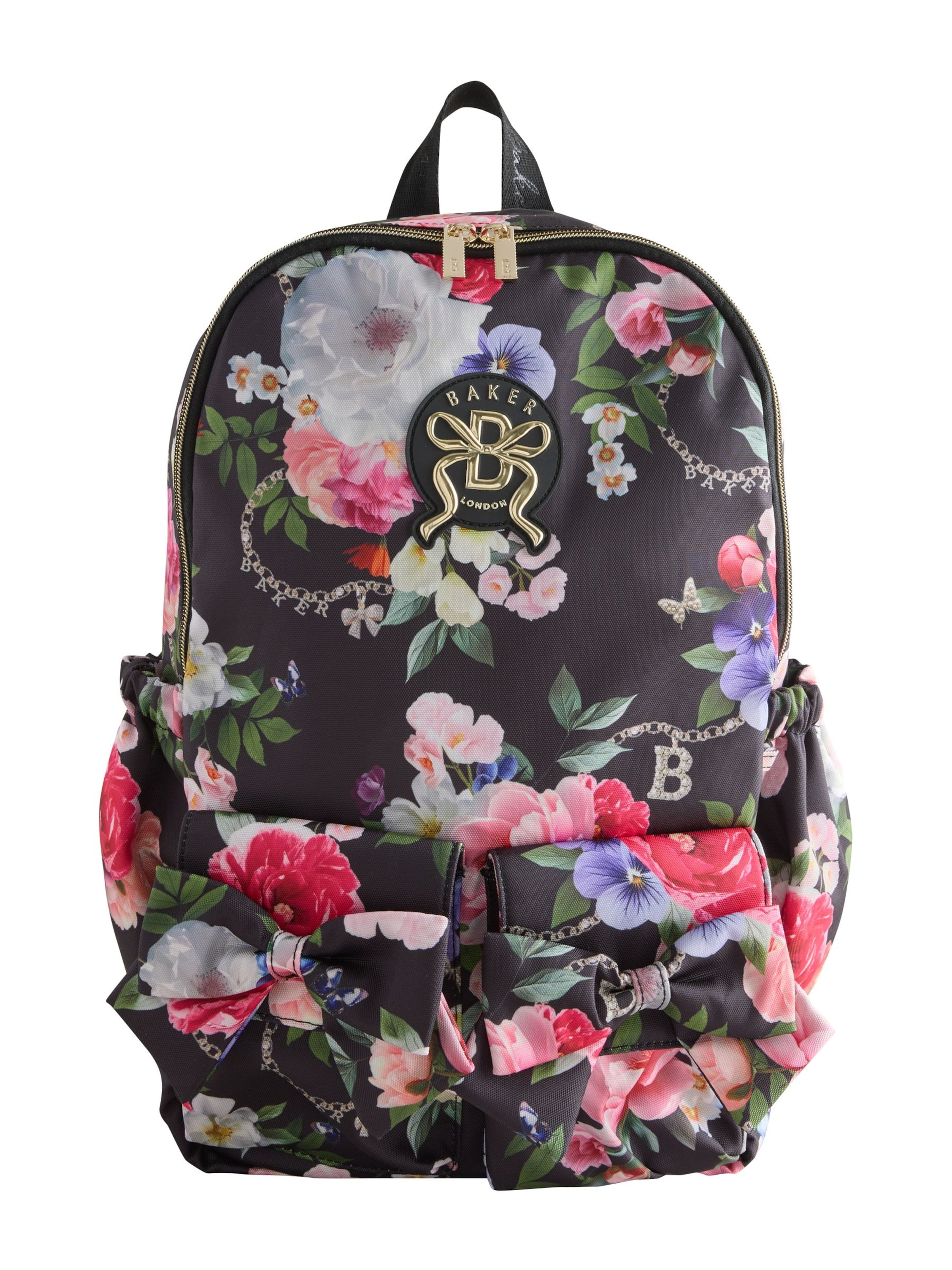 Zaino di Baker by Ted Baker in nero: frontale