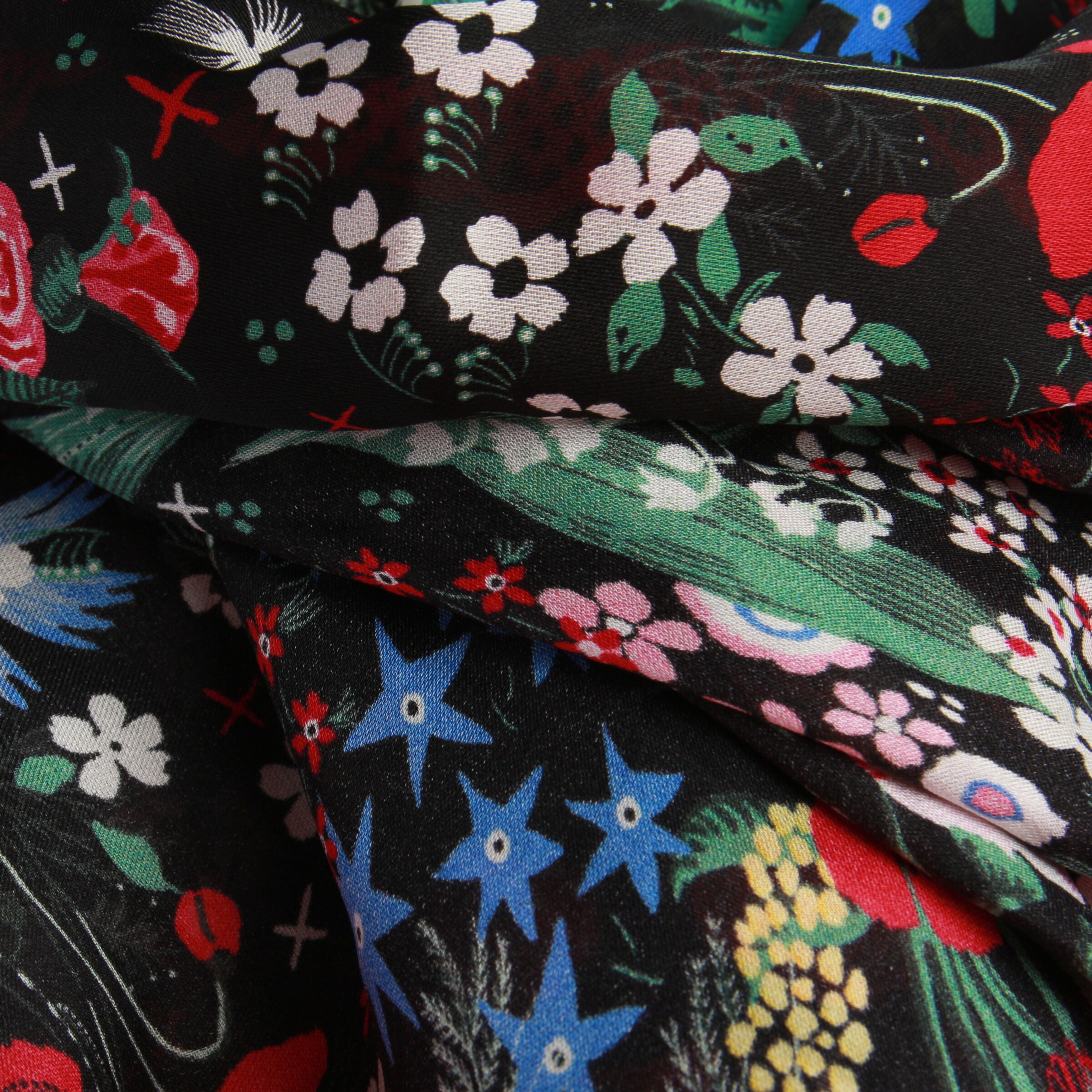 VALENTINO Scarf & Wrap in One size in Mixed colors