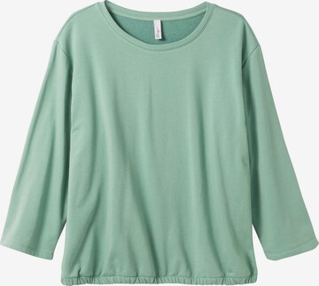 SHEEGO Sweatshirt in Green: front