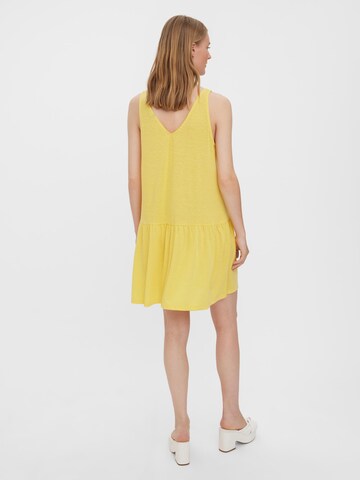 VERO MODA Sommerkleid 'ULJAJUNE' in Gelb