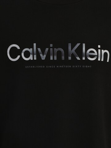 Calvin Klein Big & Tall Sweatshirt i svart