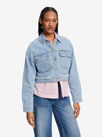 ESPRIT Between-Season Jacket in Blue: front