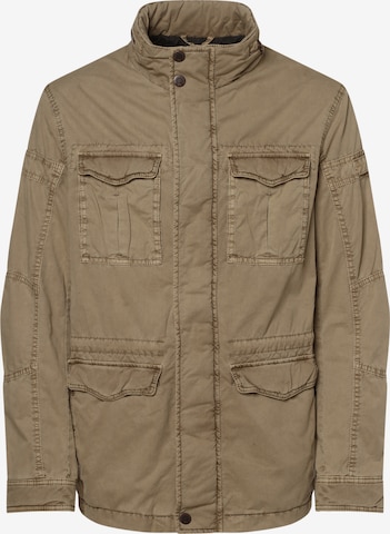 Nils Sundström Between-Season Jacket in Beige: front