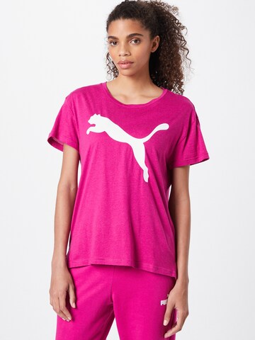 PUMA Performance shirt in Pink: front