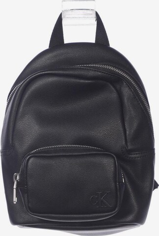 Calvin Klein Jeans Backpack in One size in Black: front