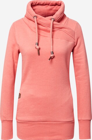 Sweat-shirt 'NESKA' Ragwear en rose : devant