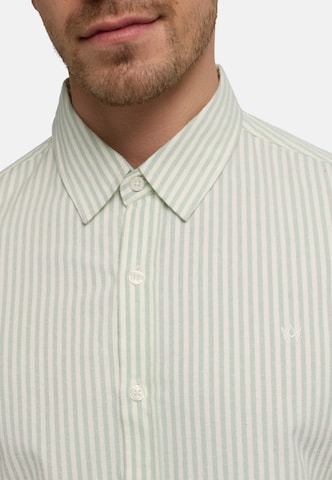 Kronstadt Regular fit Button Up Shirt 'Tanner' in Green