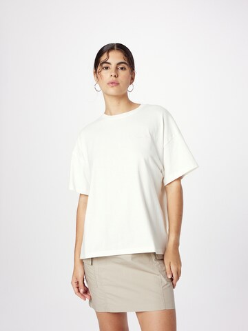 WRANGLER - Camiseta 'GIRLFRIEND' en blanco: frente