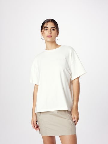 WRANGLER Shirt 'GIRLFRIEND' in White: front
