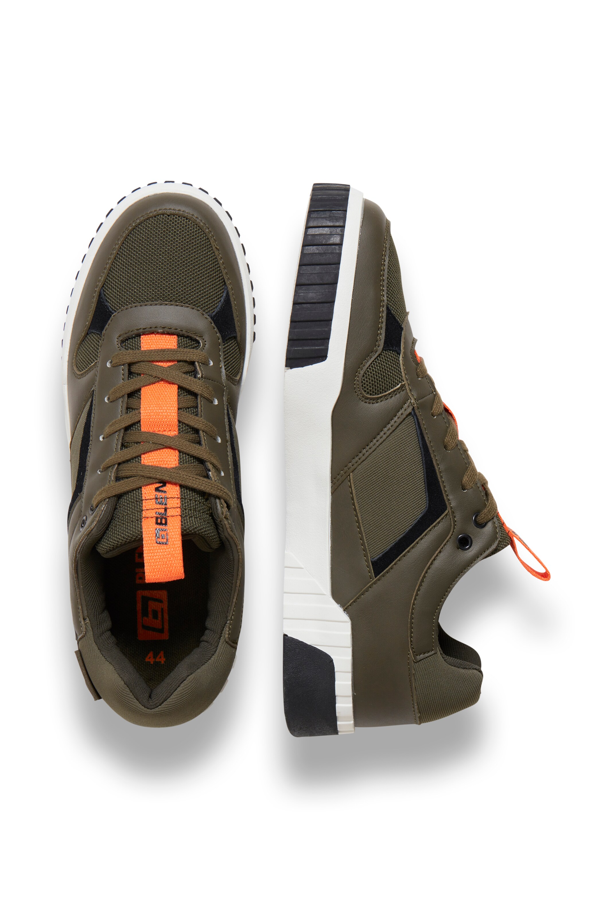 Baskets basses BLEND en gris