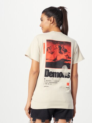 T-shirt Vertere Berlin en beige : devant