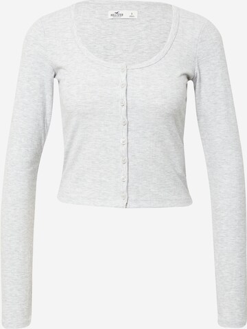 Cardigan HOLLISTER en gris : devant