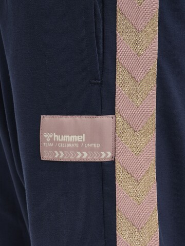 Effilé Pantalon de sport 'Alvilda' Hummel en bleu