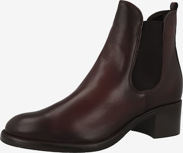 TAMARIS Chelsea Boots in Braun: predná strana