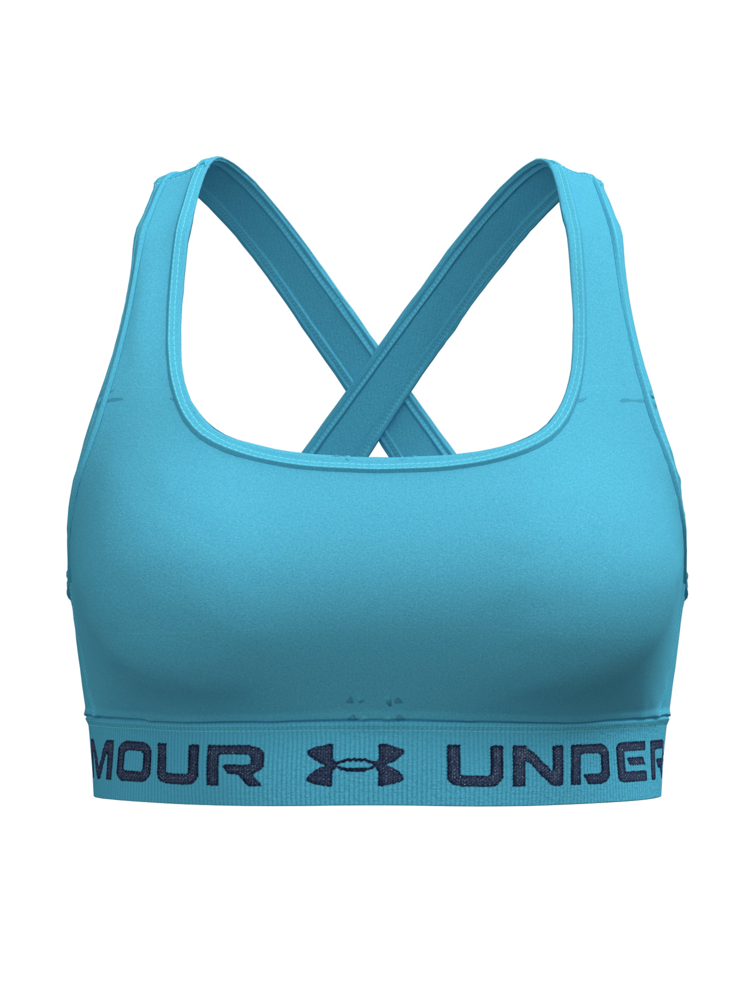 UNDER ARMOUR Sports bra in Blue: front