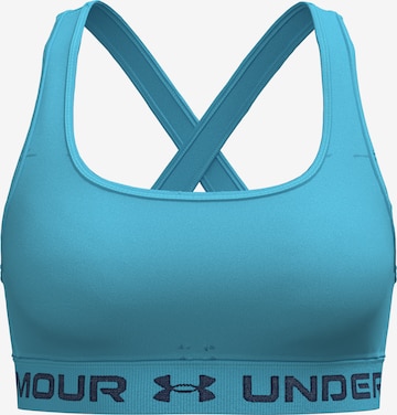 UNDER ARMOUR Sports bra in Blue: front