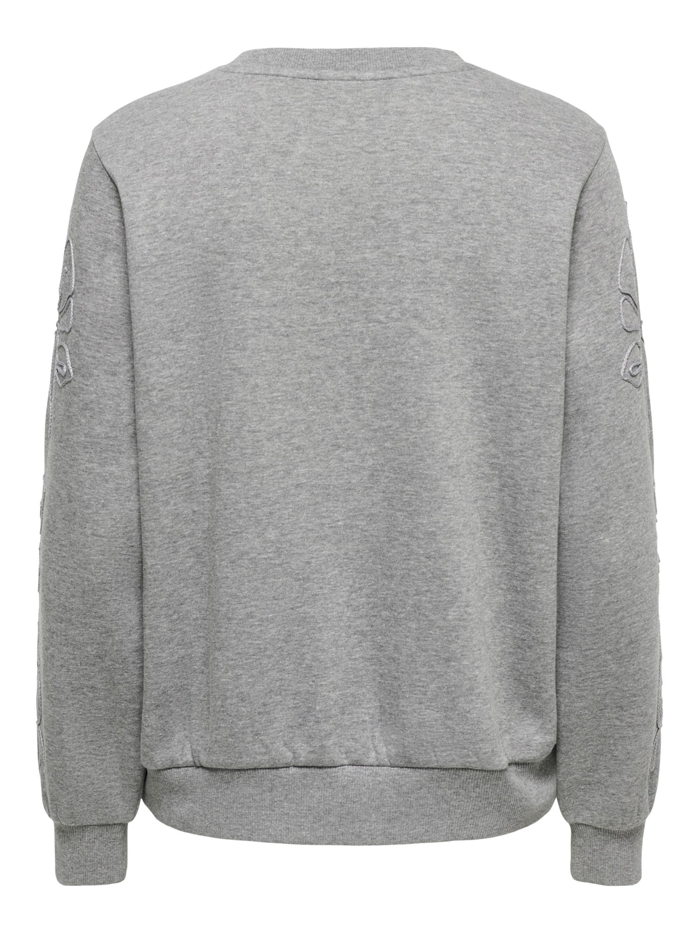 JDY Sweatshirt 'MESA' in Grijs