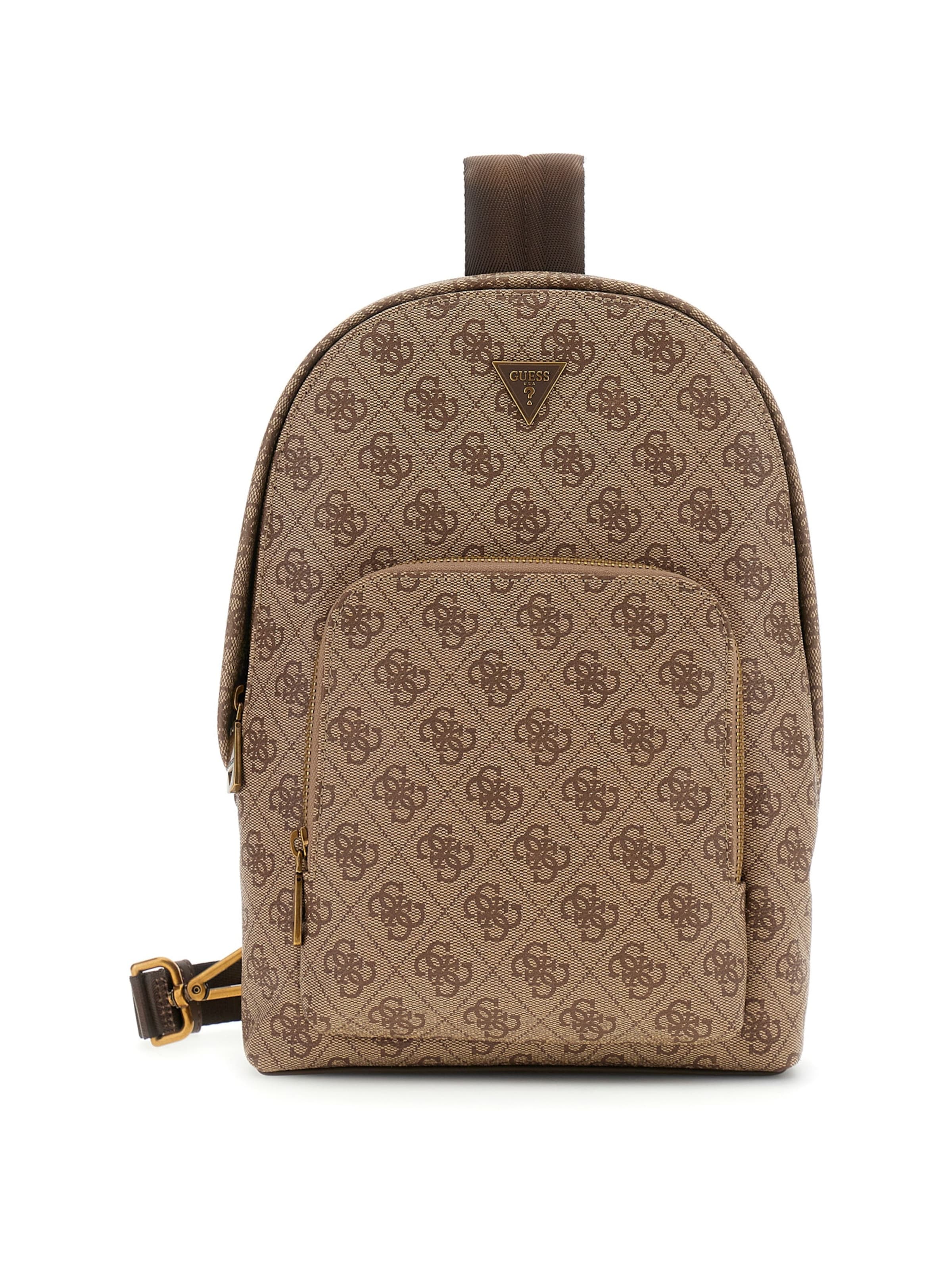 Sac à dos 'Milano' GUESS en beige : devant