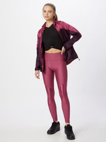 UNDER ARMOUR Skinny Sporthose in Pink