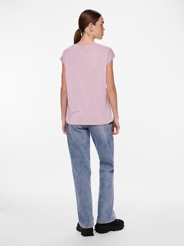 T-shirt 'KAMALA' PIECES en rose