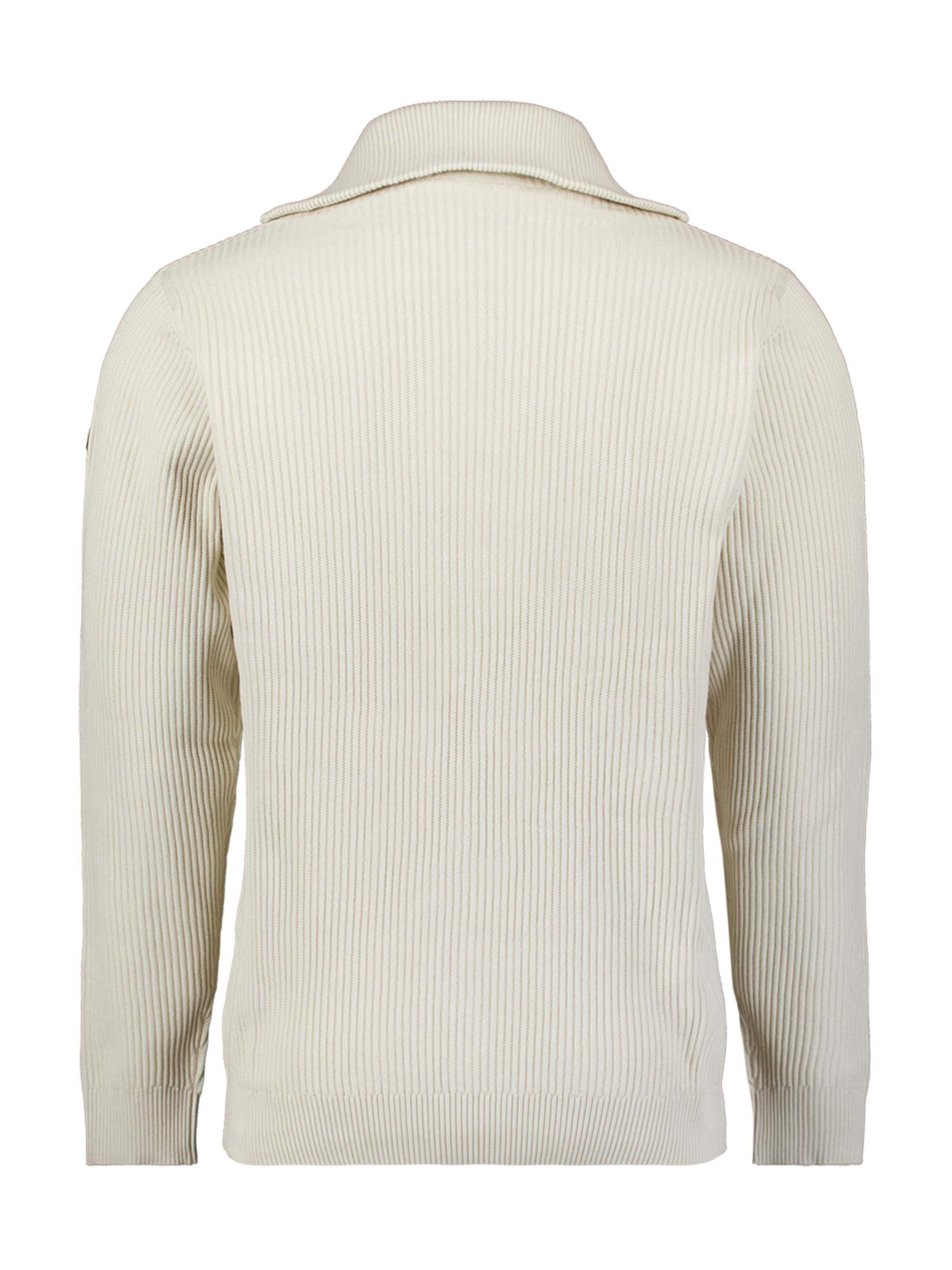 No Excess Sveter - Biela: zadná strana