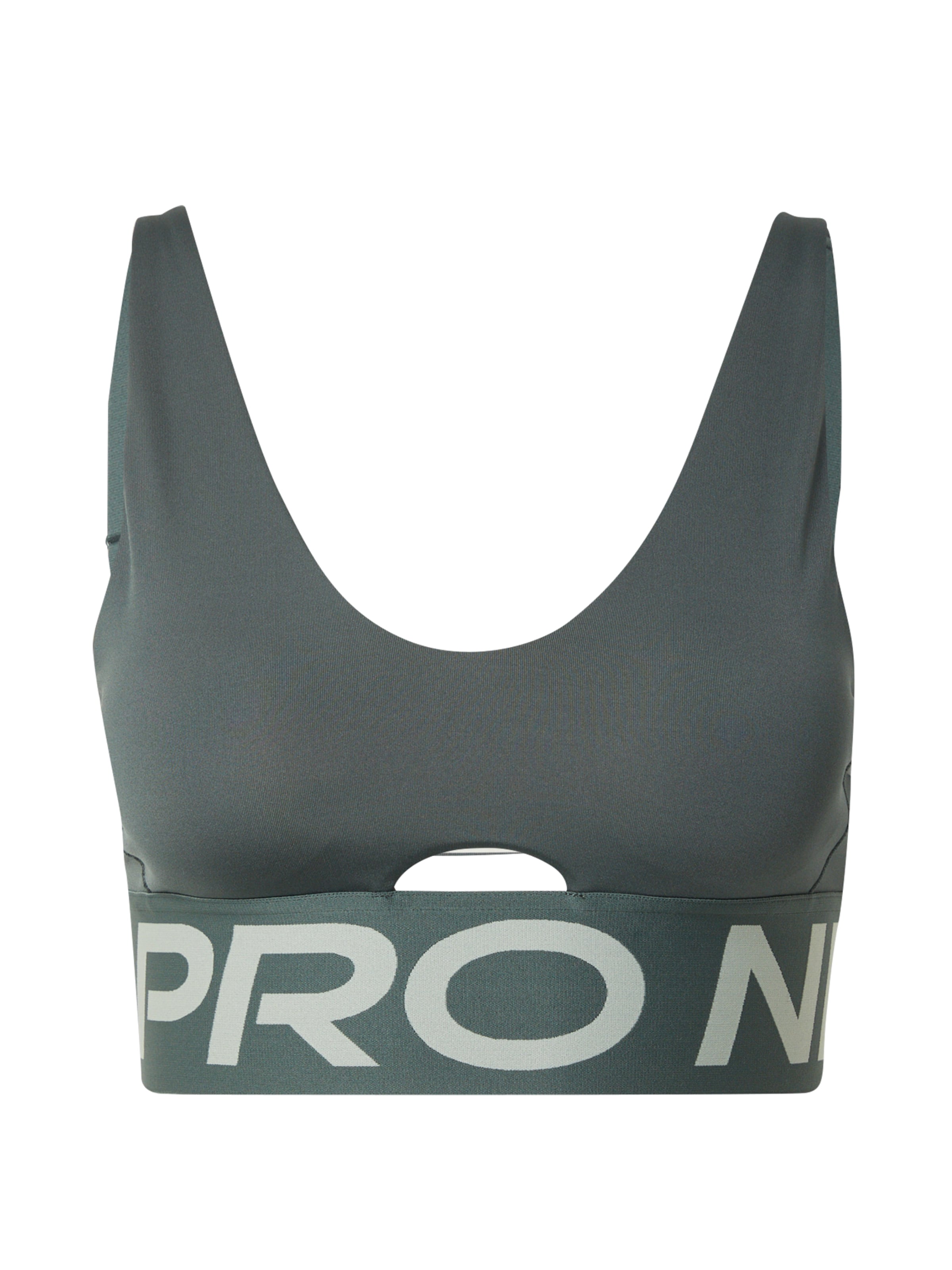 NIKE Спортен сутиен 'INDY' в зелено: отпред