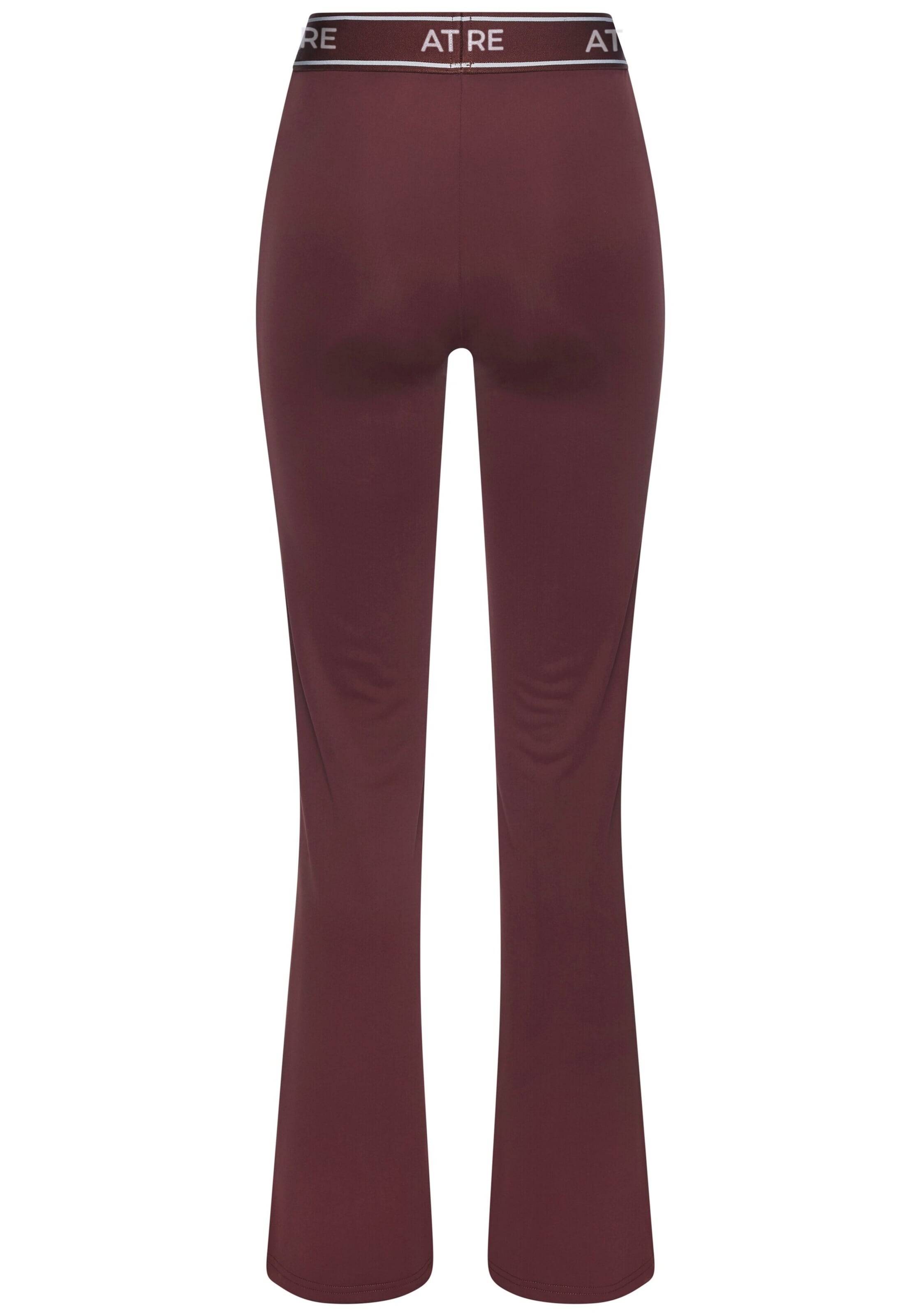 LASCANA ACTIVE - Acampanado Pantalón deportivo en marrón