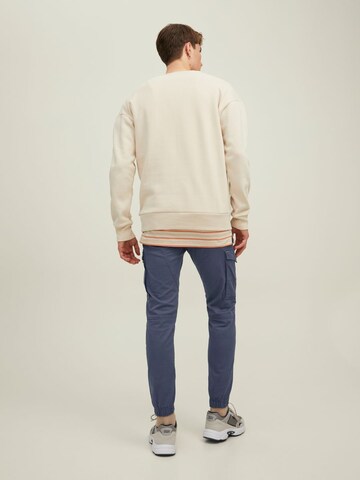 JACK & JONES Tapered Cargo nadrágok 'Paul' - kék