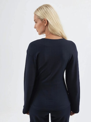 Busem Blouse in Blauw