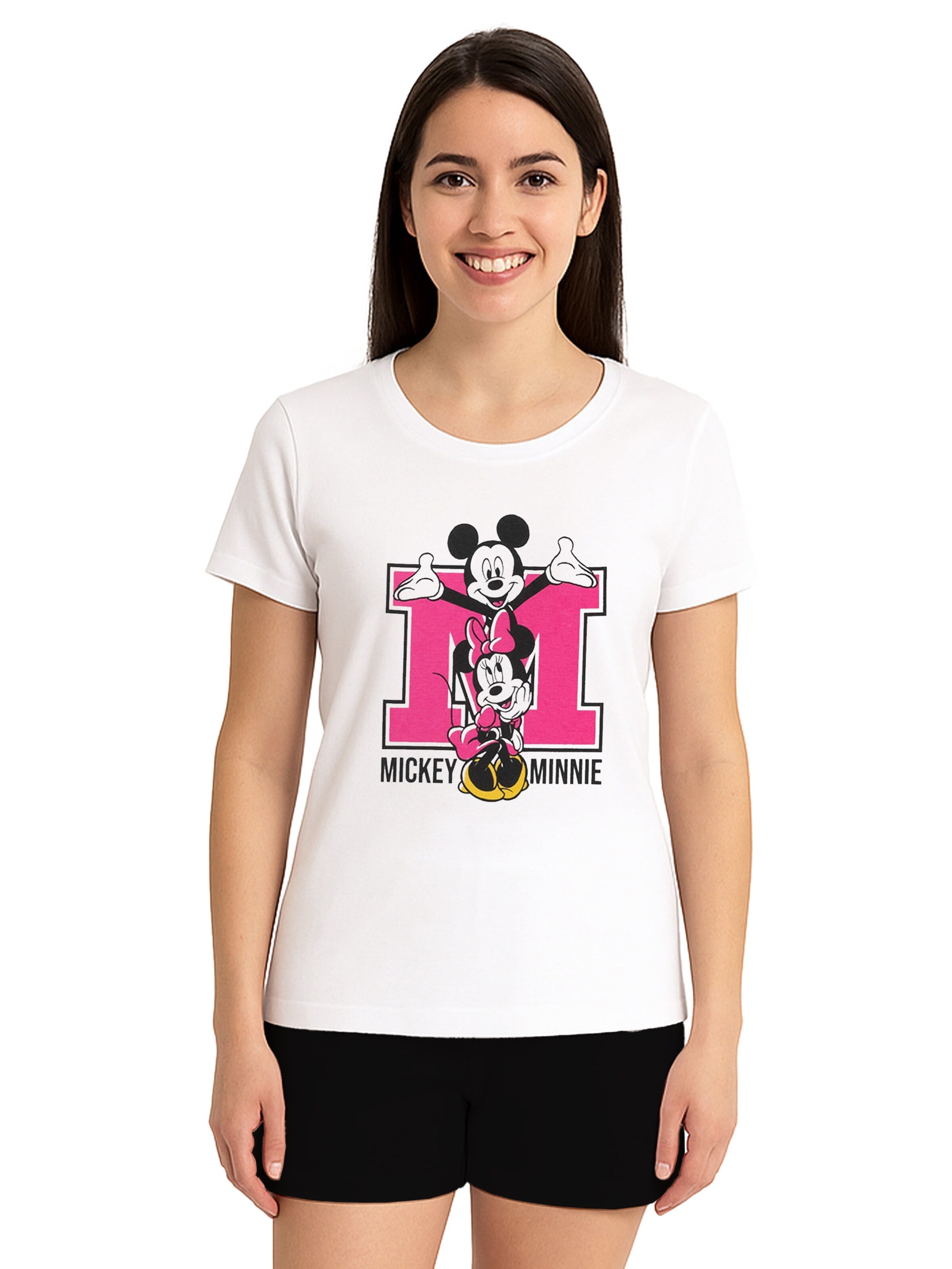 Disney Minnie Mouse Shorty 'Minnie & Mickey' in Mixed colours: front