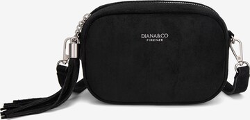 Borsa a tracolla di Diana&Co. in nero: frontale