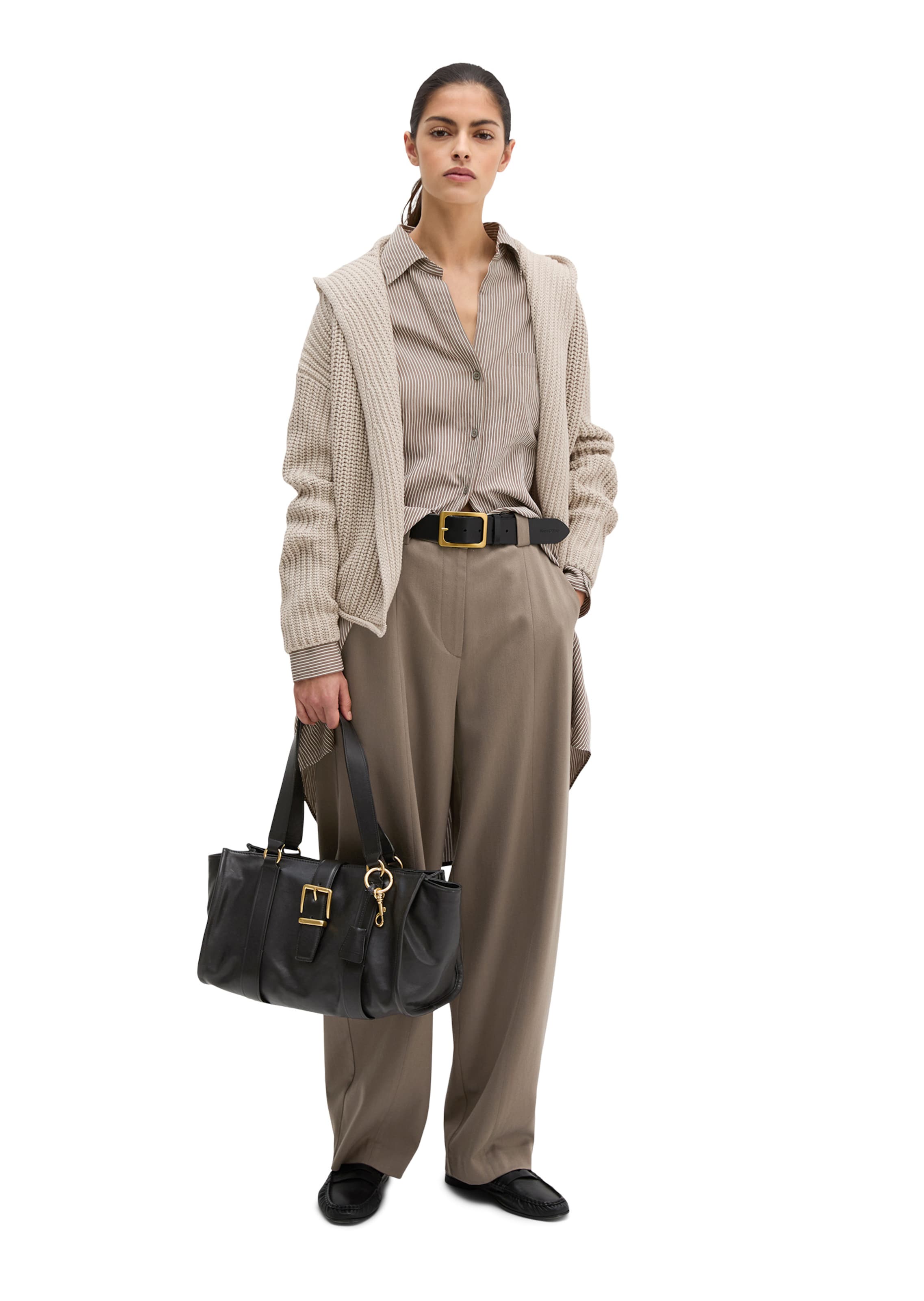 Marc O'Polo Shopper in Black: front