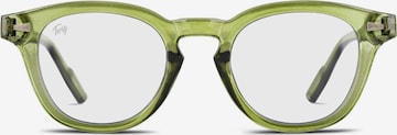 TWIG Concept Milano Brillen 'Bauman BlueLight' in Grün: Vorderseite