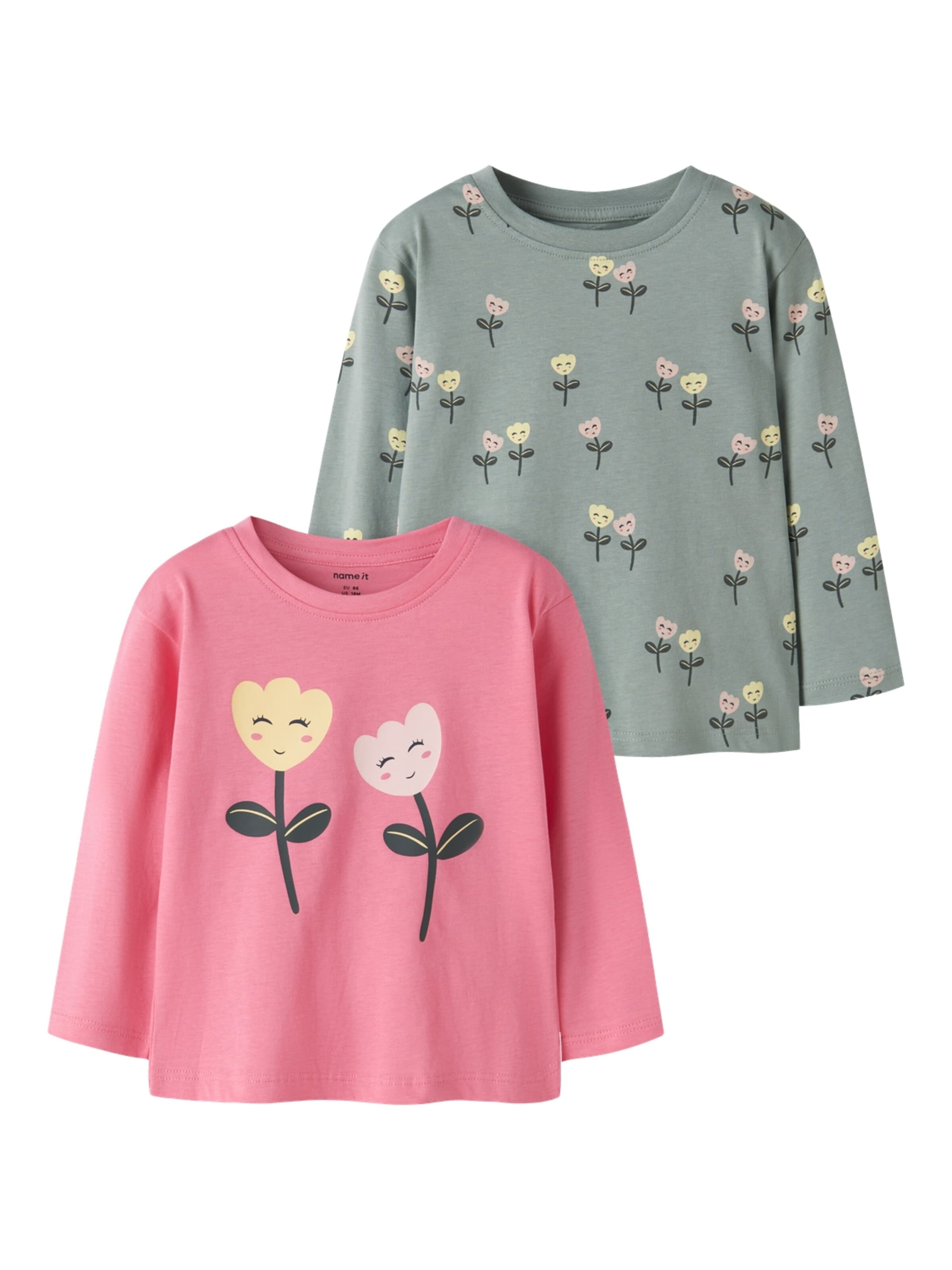 NAME IT - Camiseta 'NMFVelda' en verde: frente