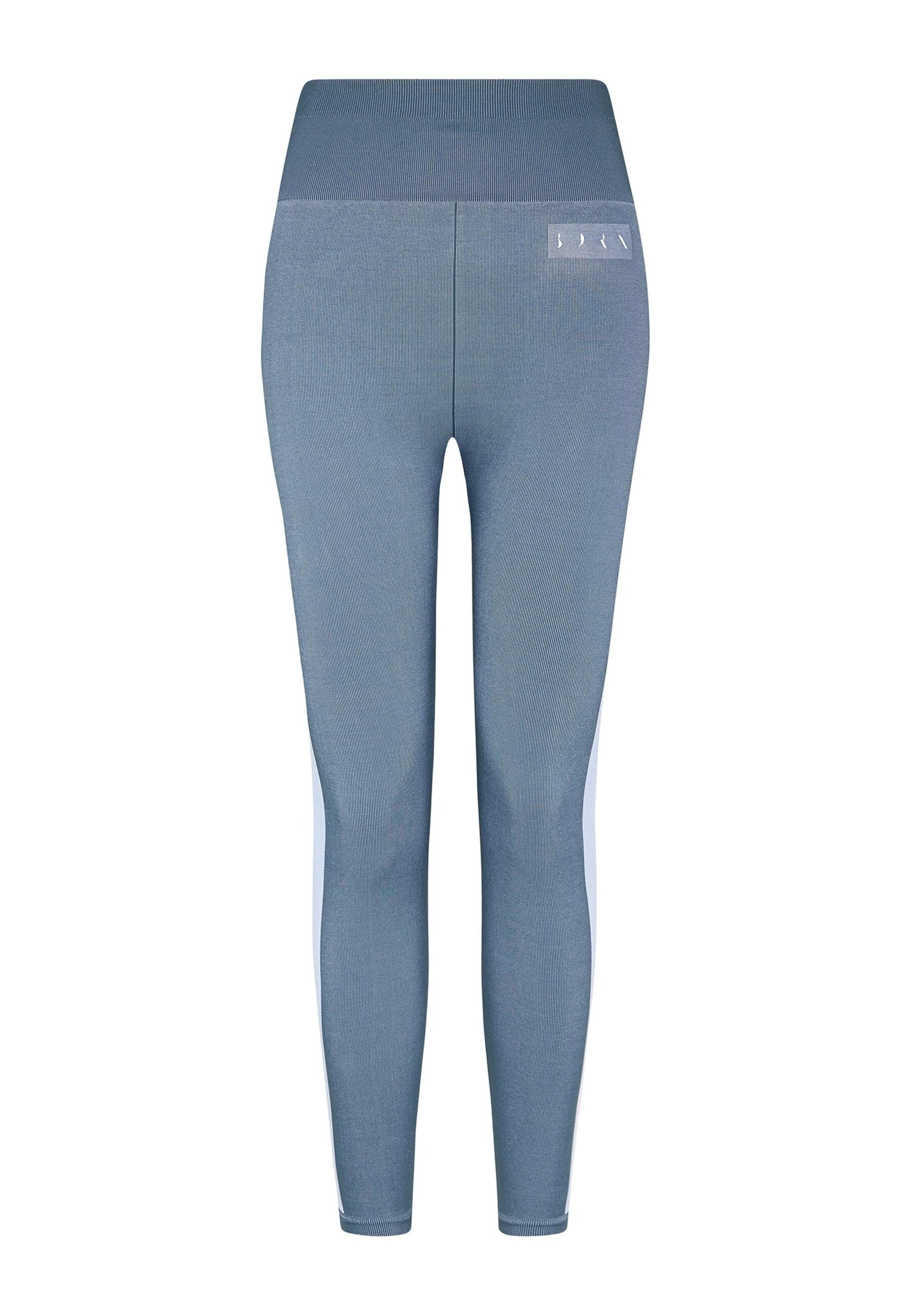 Born Living Yoga Skinny Sports trousers 'Athena' in Blue: front