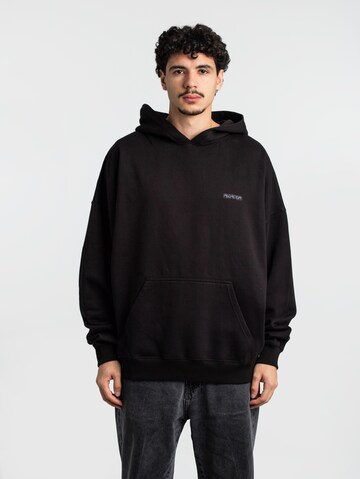 Pegador Sweatshirt 'Piedro' in Schwarz: Vorderseite