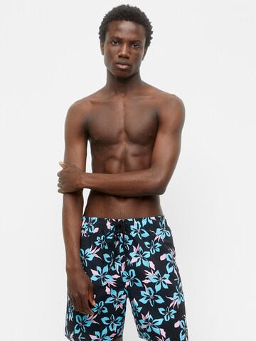 Pull&Bear Badeshorts i blå: forside