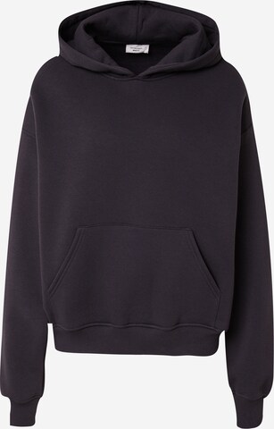 Gina Tricot Sweatshirt in Grijs: voorkant