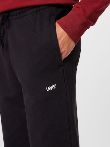 LEVI'S ® Конический (Tapered) Штаны 'Authentic Sweatpants' в Черный