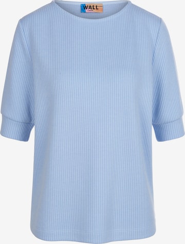 WALL London Shirt in Blue: front