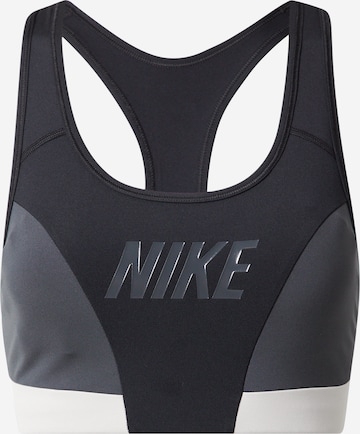 NIKE - Soutien Bustier Soutien de desporto em azul: frente