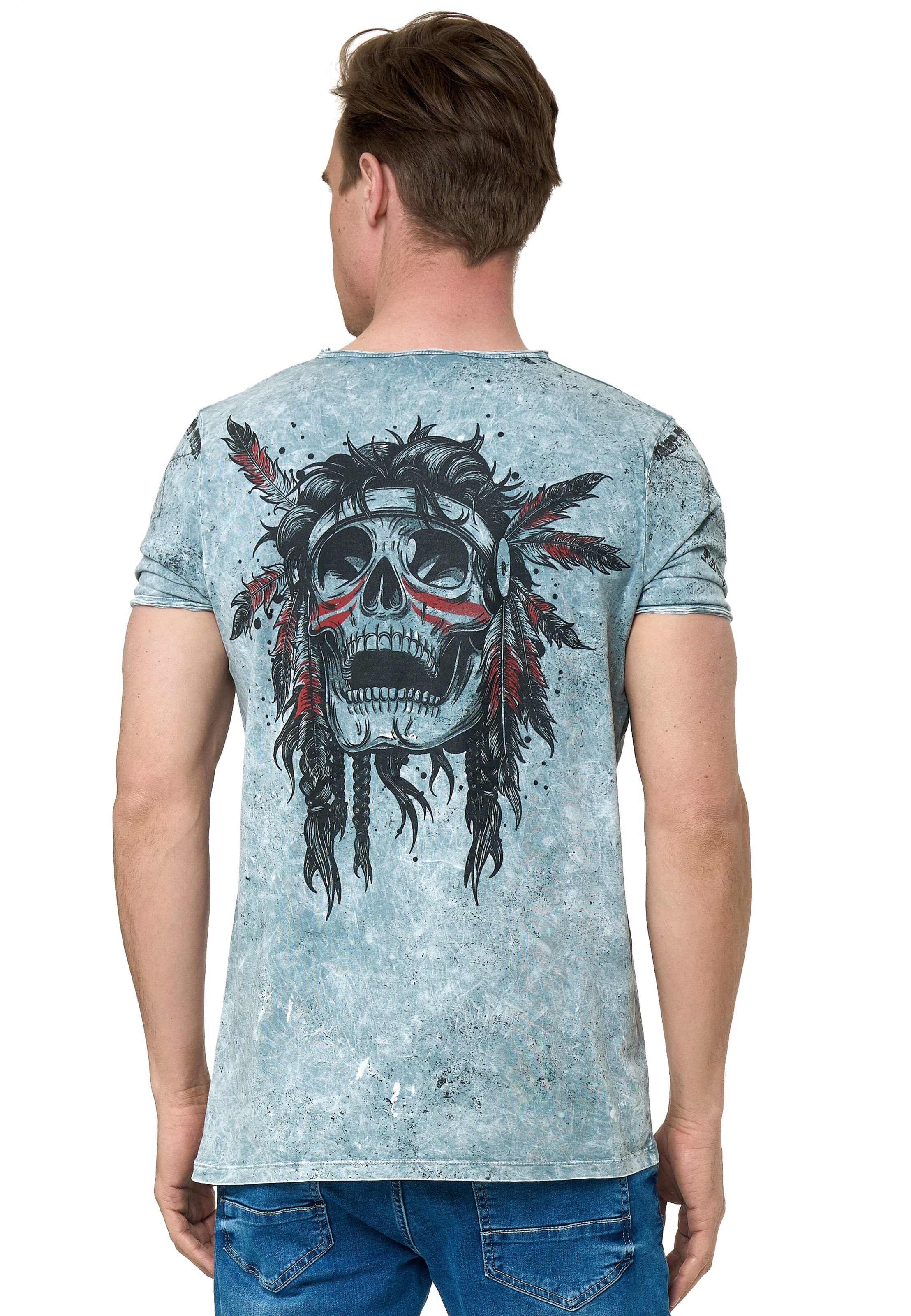 Rusty Neal Shirt in Grijs