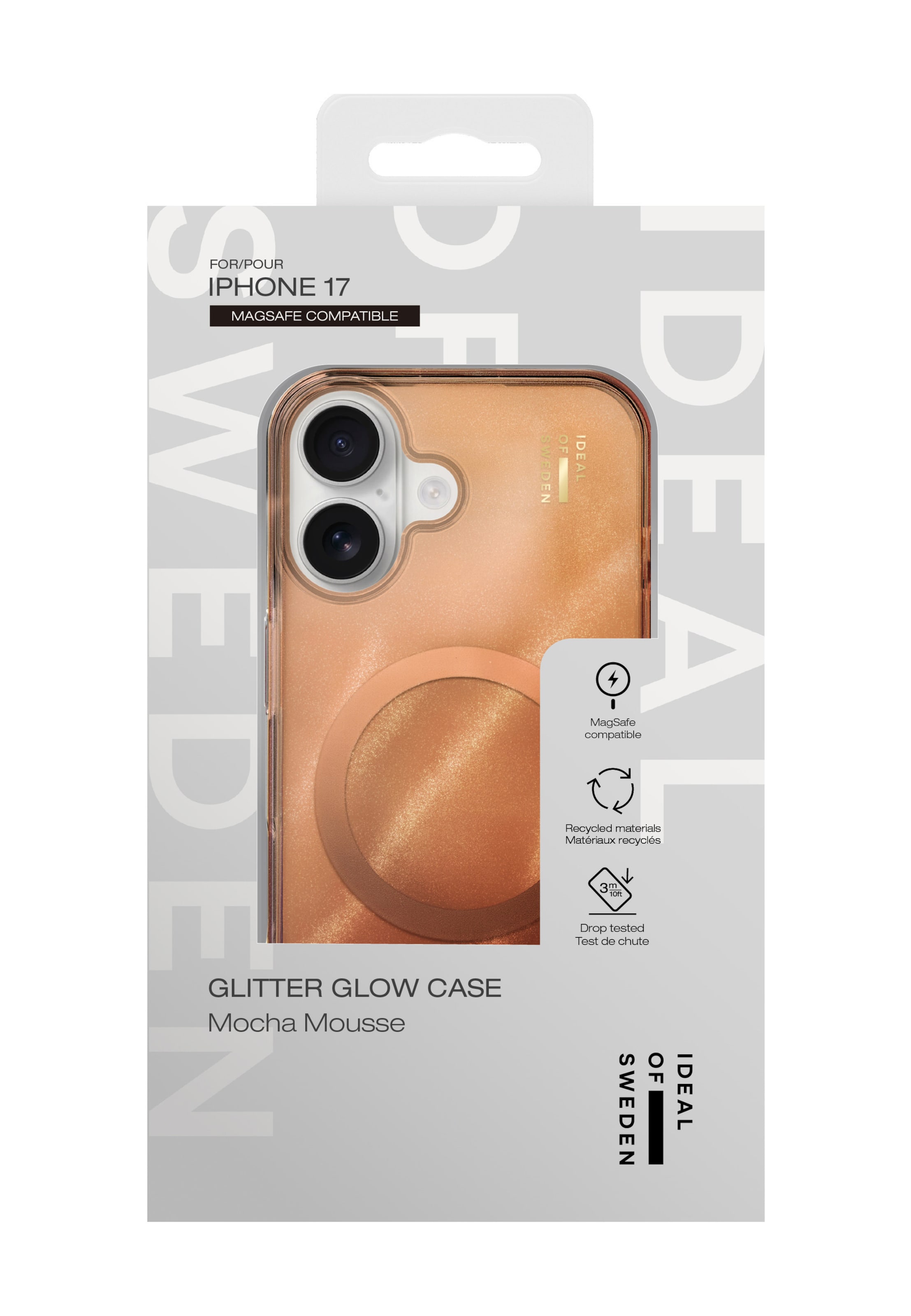 Custodia per smartphone 'iPhone 17' di iDeal of Sweden in marrone