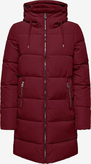 Žieminis paltas 'DOLLY' iš ONLY, spalva – vyno raudona spalva, Prekių apžvalga