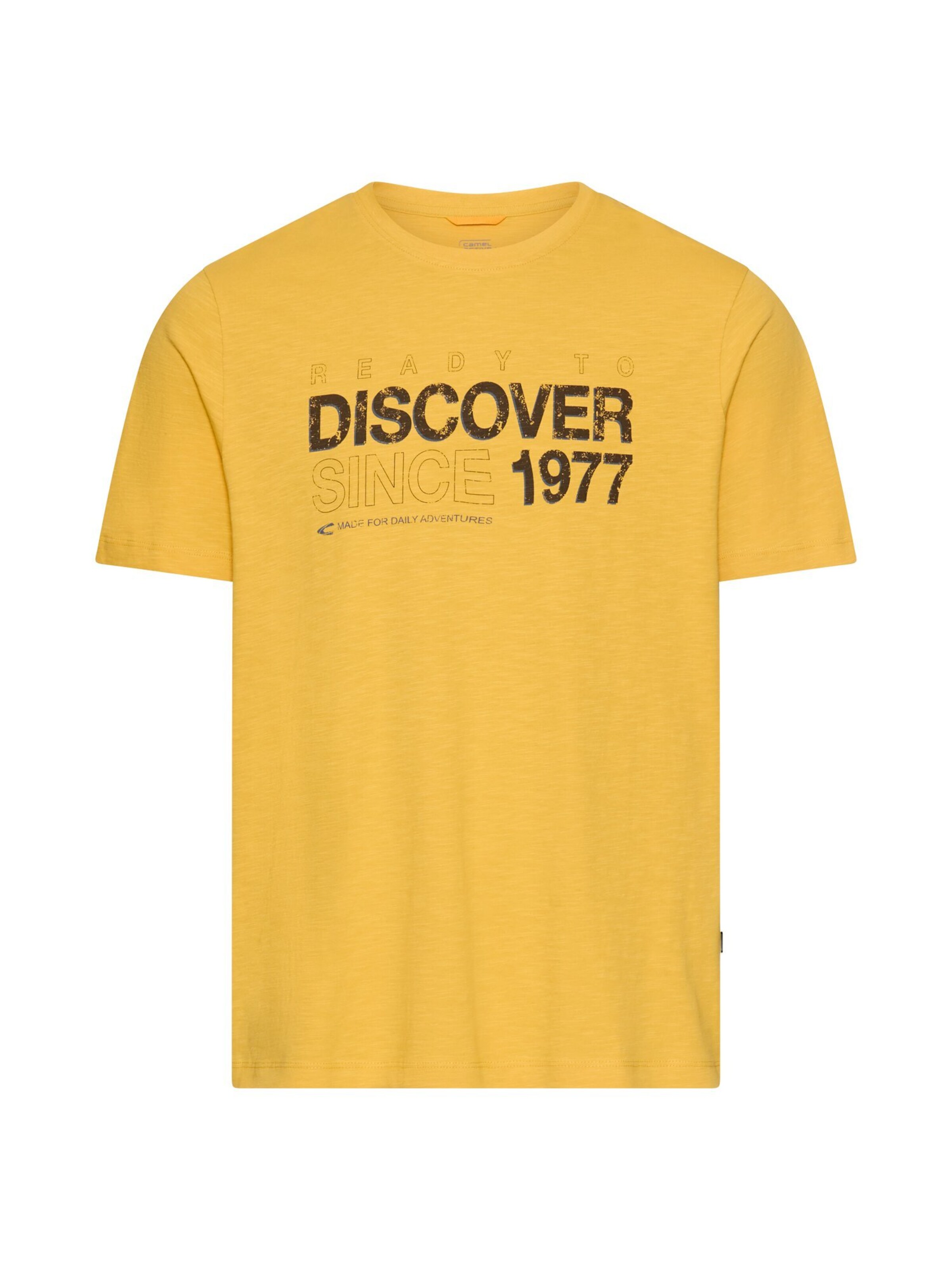 CAMEL ACTIVE T-Shirt in Gelb: Vorderseite