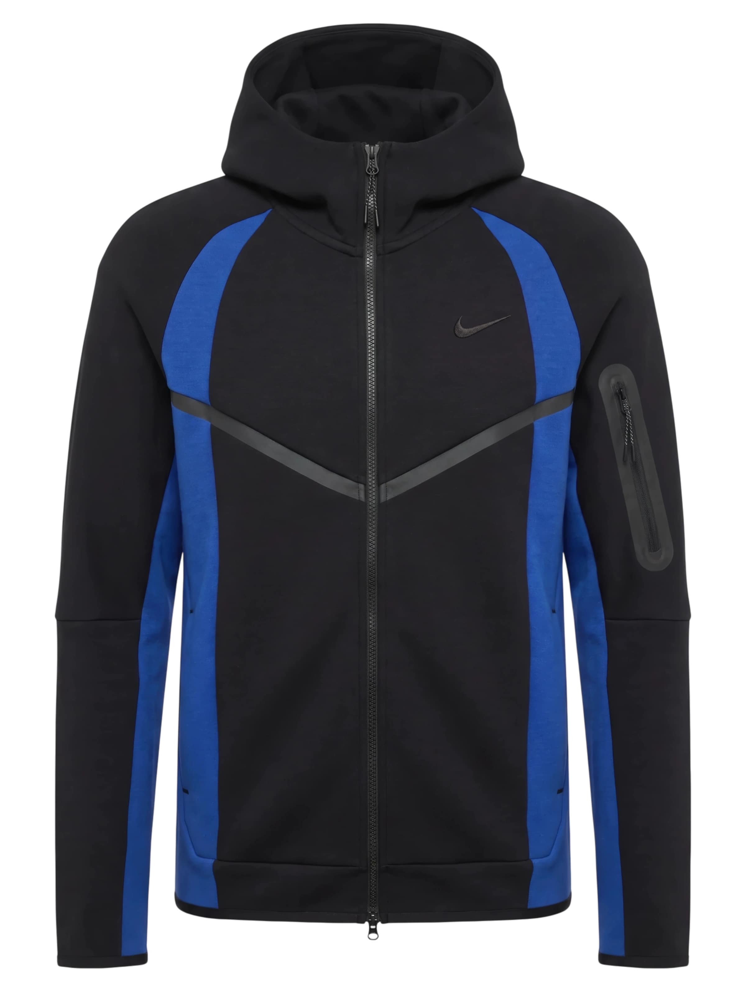 Nike Sportswear Tréning dzseki 'TECH FLC PRO' - fekete: elől