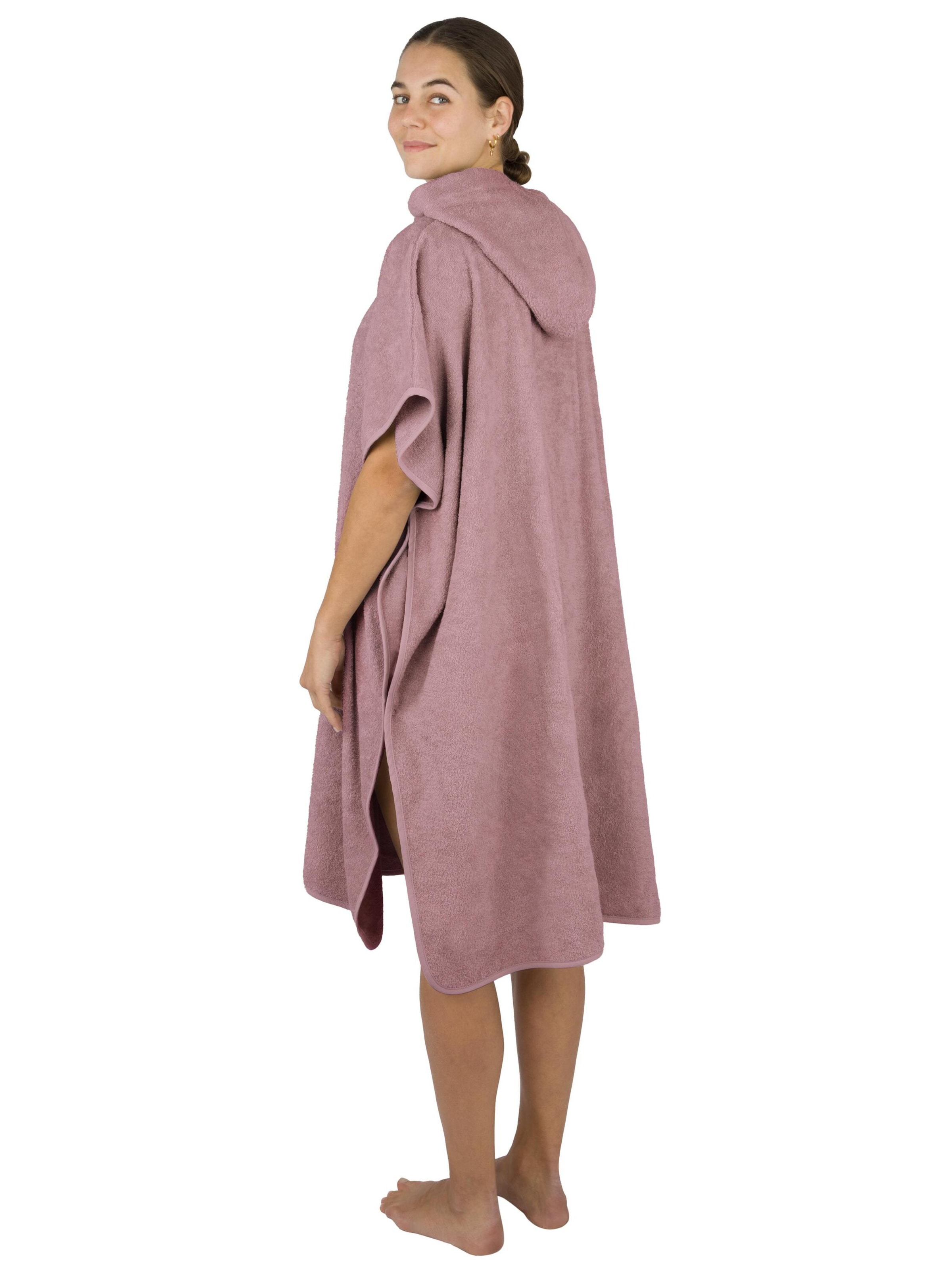 normani Badjas kort 'Sitra' in Roze