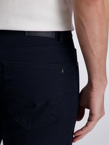 PIERRE CARDIN Tapered Chino trousers 'Lyon' in Blue