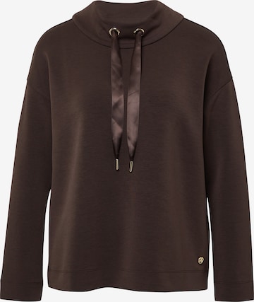 s.Oliver Sweatshirt in Bruin: voorkant